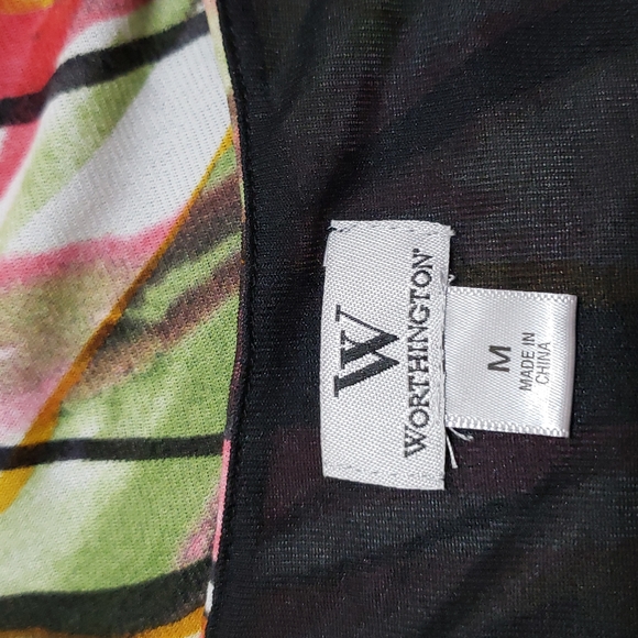 Worthington - Colorful Ruffle Tank - (Ladies Medium) - Picture 4 of 13